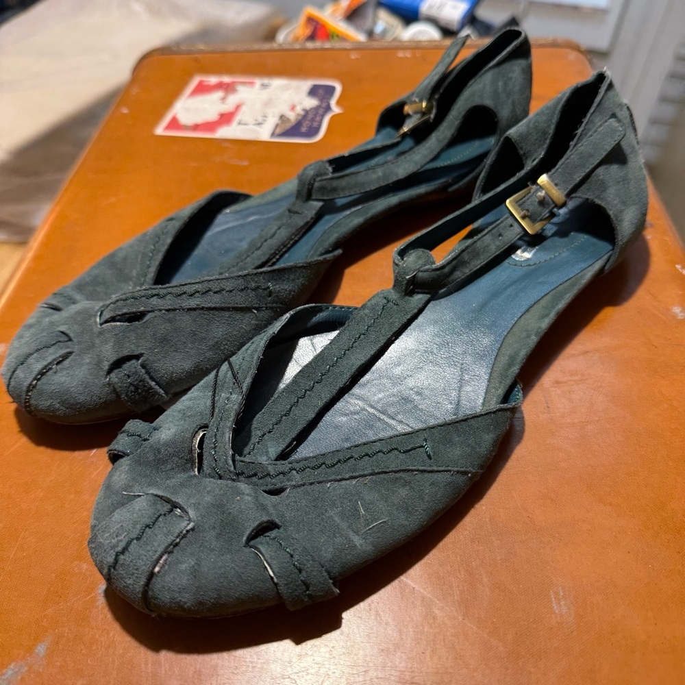Teal Women's Flats
